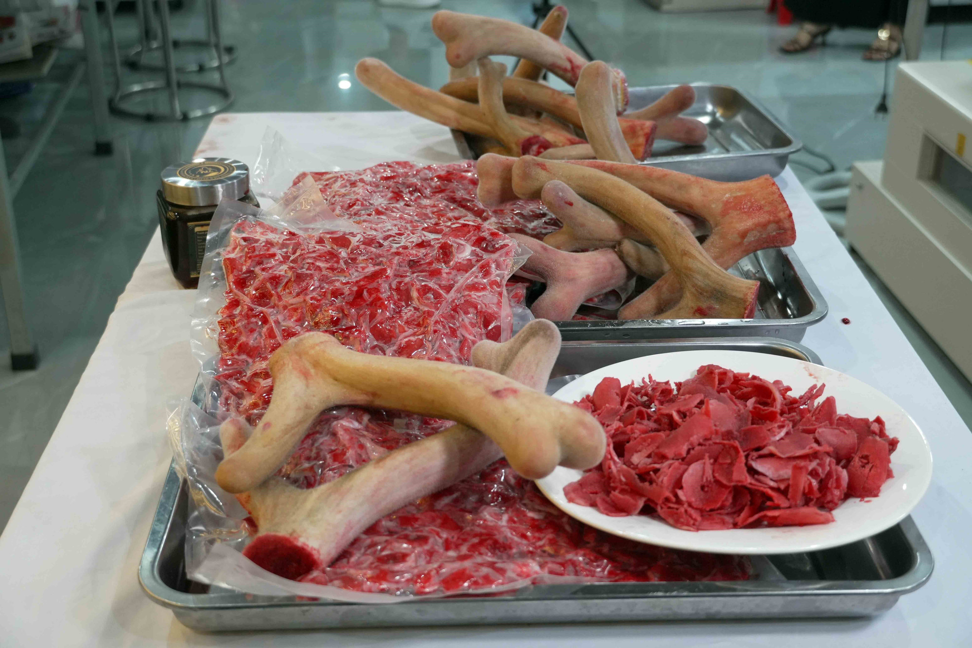 Sản phẩm nhung hươu được đánh giá là một trong "tứ đại danh dược".