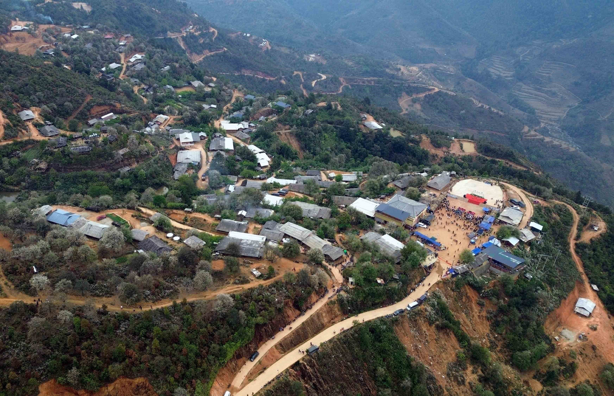 Bản Nậm Nghẹp, xã Ngọc Chiến (Sơn La) nơi tổ chức Ngày hội hoa sơn tra năm 2026.