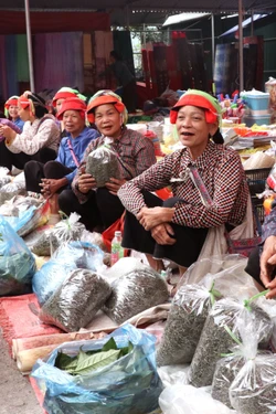 Nhộn nhịp phiên chợ đậm đà hồn quê