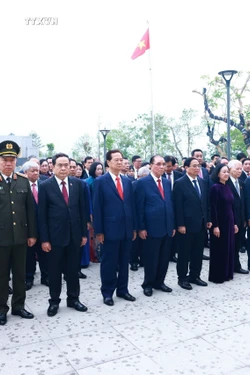 Lãnh đạo Đảng, Nhà nước tri ân các Anh hùng liệt sĩ tại Chiến trường Điện Biên Phủ