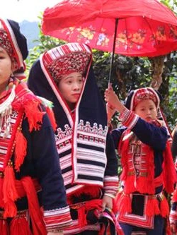 Đám cưới người Dao Đỏ ở Hoàng Su Phì