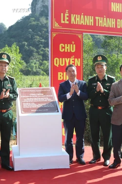 Khánh thành đường kiểm tra cột mốc bảo vệ biên giới Lạng Sơn