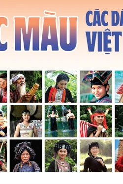 200 tác phẩm được trưng bày tại triển lãm ảnh "Sắc màu các dân tộc Việt Nam"