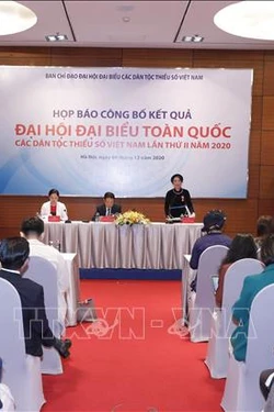Quang cảnh buổi họp báo. Ảnh: Phương Hoa- TTXVN