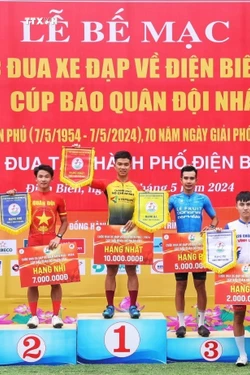 Kỷ lục tại Cuộc đua xe đạp “Về Điện Biên Phủ - 2024”