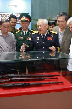 Trưng bày nhiều hiện vật quý về bến tàu Không số Vũng Rô