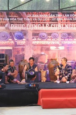 Phục dựng lễ cưới của đồng bào K'Ho