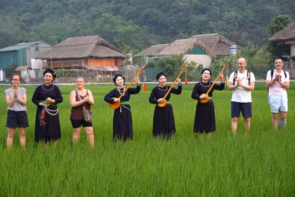 Thôn Tha - nơi tiếng đàn tính ngân giữa mùa xanh