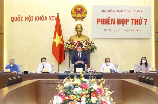 Hội đồng Bầu cử quốc gia thông qua Nghị quyết công bố kết quả và danh sách những người trúng cử đại biểu Quốc hội khóa XV