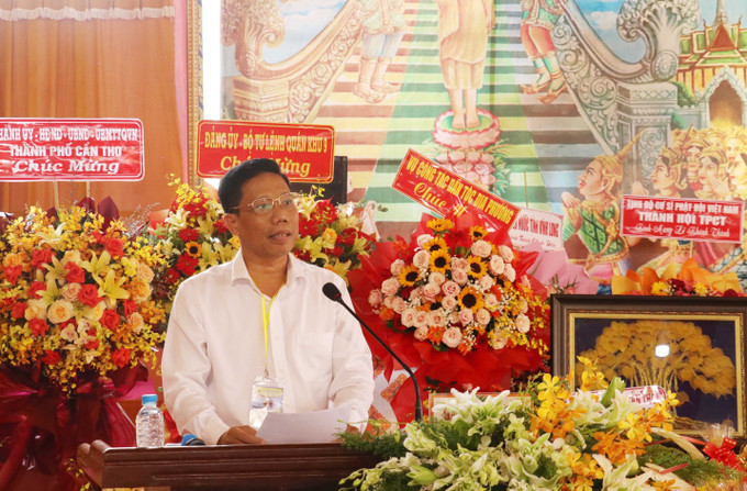 Ông Nguyễn Thực Hiện, Phó Chủ tịch UBND TP Cần Thơ phát biểu. Ảnh: Ngọc Thiện- TTXVN Ông Nguyễn Thực Hiện, Phó Chủ tịch UBND TP Cần Thơ phát biểu. Ảnh: Ngọc Thiện- TTXVN