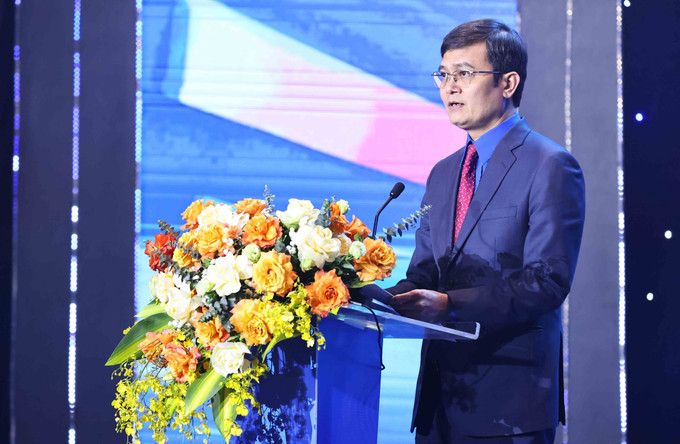 Bí thư thứ nhất Trung ương Đoàn Bùi Quang Huy phát biểu. Ảnh: Minh Đức – TTXVN Bí thư thứ nhất Trung ương Đoàn Bùi Quang Huy phát biểu. Ảnh: Minh Đức – TTXVN