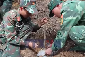 'Cột mốc xanh' nơi biên cương xứ Lạng