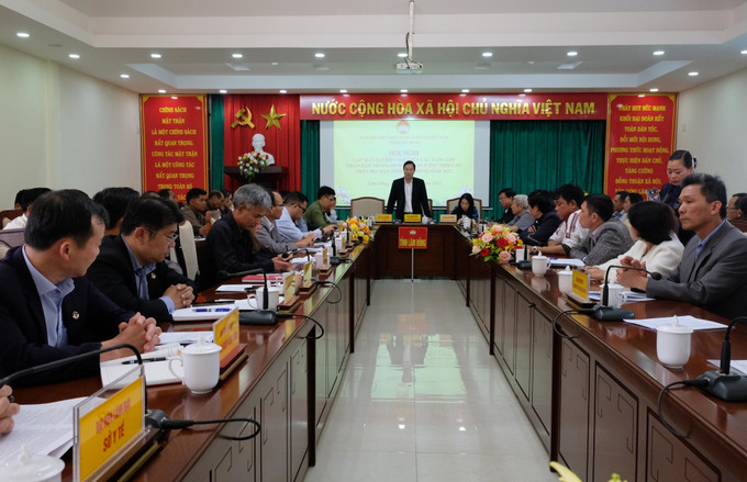 Quang cảnh Hội. Ảnh: Nguyễn Dũng – TTXVN potal-lam-dong-gap-mat-dai-bieu-dai-dien-dong-bao-cac-dan-toc-thieu-so-7921801.jpg