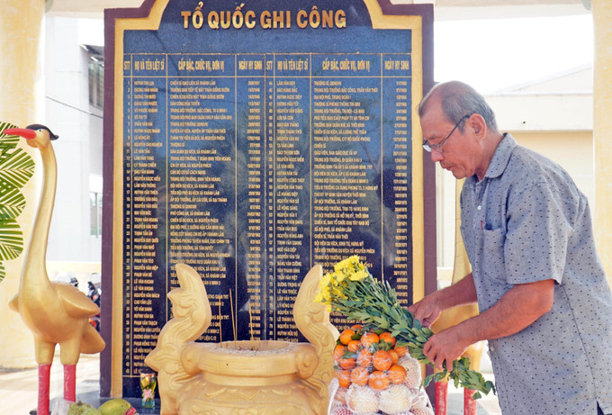 Cựu chiến binh Lê Hùng Sinh (thị trấn U Minh, huyện U Minh) nhấn mạnh, dù trong hoàn cảnh nào thì vẫn luôn nêu cao phẩm chất, bản lĩnh của người Bộ đội Cụ Hồ, nguyện tiếp nối, phát huy truyền thống cách mạng hào hùng để cùng góp sức vào công cuộc xây dựng quê hương. Ảnh: Huỳnh Anh - TTXVN potal-50-nam-thong-nhat-dat-nuoc-ca-mau-tu-hao-truyen-thong-tiep-noi-tuong-lai-8005467.jpg
