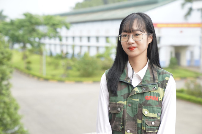 Cô sinh viên Học viện Báo chí và Tuyên truyền Phùng Thị Thúy (thôn Nậm Giang 2, xã Nậm Chạc, huyện Bát Xát, tỉnh Lào Cai) ptt.jpg