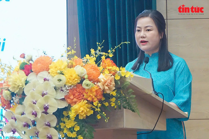 Bà Bùi Thị Mai Hoan, Phó Chủ tịch Hội Liên hiệp Phụ nữ tỉnh Thanh Hóa tâm huyết với các hoạt động trong dự án 8. ttd-1-3269.jpg