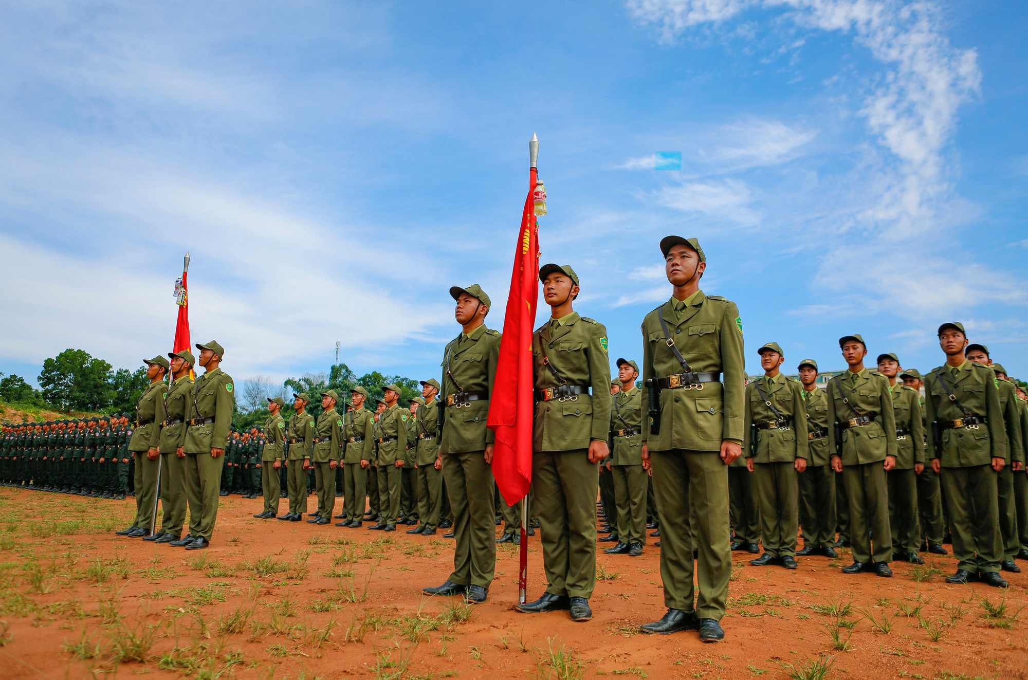 Cán bộ, chiến sĩ tham gia luyện tập vinh dự, tự hào được góp mặt trong khoảnh khắc thiêng liêng, khi hàng nghìn bước chân sẽ sải dài qua Quảng trường Ba Đình. lao-cai5-030825.jpg
