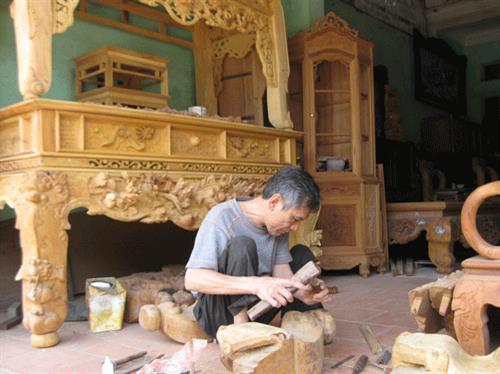 Làng nghề mộc dân dụng Chàng Sơn ảnh 1 Làng nghề mộc dân dụng Chàng Sơn ảnh 1