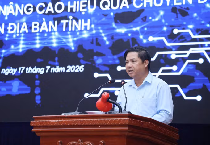 Ông Lương Nguyễn Minh Triết, Ủy viên Trung ương Đảng, Bí thư Tỉnh ủy Đắk Lắk phát biểu.