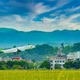 Với lợi thế có đường hàng không giúp Điện Biên thuận lợi trong thông thương, giao lưu với các trung tâm kinh tế lớn của đất nước. Ảnh: Xuân Tư/TTXVN