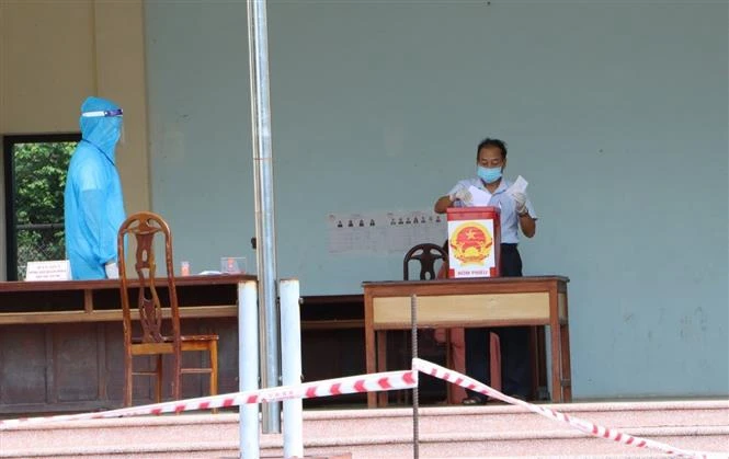 Bắc Ninh hoàn thành công tác bầu cử sớm với 100% cử tri đi bầu