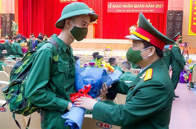Quân khu 4 tổ chức giao nhận quân nhanh gọn, an toàn và tiết kiệm