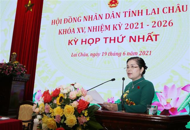 Bà Giàng Páo Mỷ tái đắc cử Chủ tịch Hội đồng nhân dân tỉnh Lai Châu