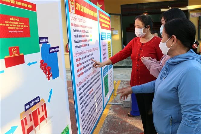 Cử tri Quảng Nam gửi trọn niềm tin trong từng lá phiếu