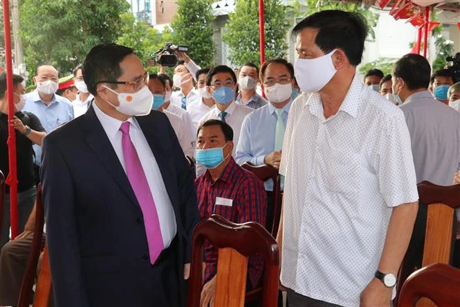 Thủ tướng Chính phủ Phạm Minh Chính tham gia bỏ phiếu bầu cử tại Cần Thơ