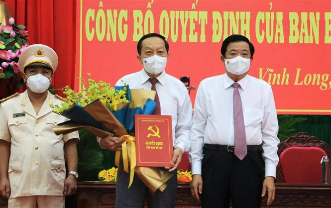 Đồng chí Nguyễn Thành Thế giữ chức vụ Phó Bí thư Tỉnh ủy Vĩnh Long