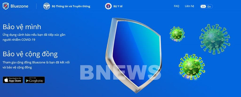 Dịch COVID-19: Đã có 26 triệu lượt tải ứng dụng Bluezone