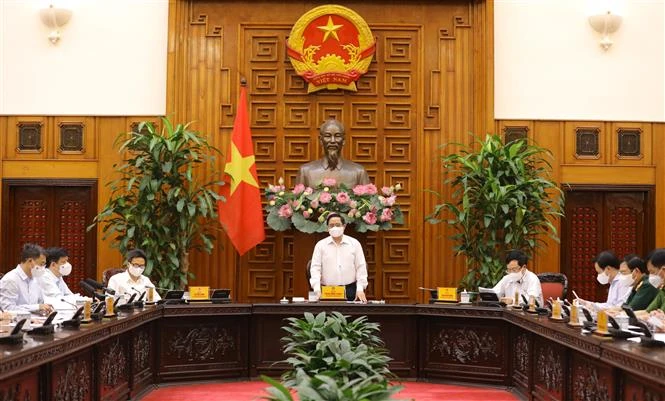 Kết luận của Thủ tướng Chính phủ tại cuộc họp Thường trực Chính phủ về công tác phòng, chống dịch COVID-19
