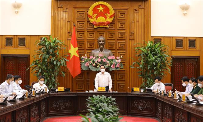 Kết luận của Thủ tướng Chính phủ tại cuộc họp Thường trực Chính phủ về công tác phòng, chống dịch COVID-19