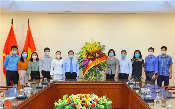 Phó Chủ tịch Quốc hội Nguyễn Khắc Định chúc mừng TTXVN nhân Ngày Báo chí Cách mạng Việt Nam