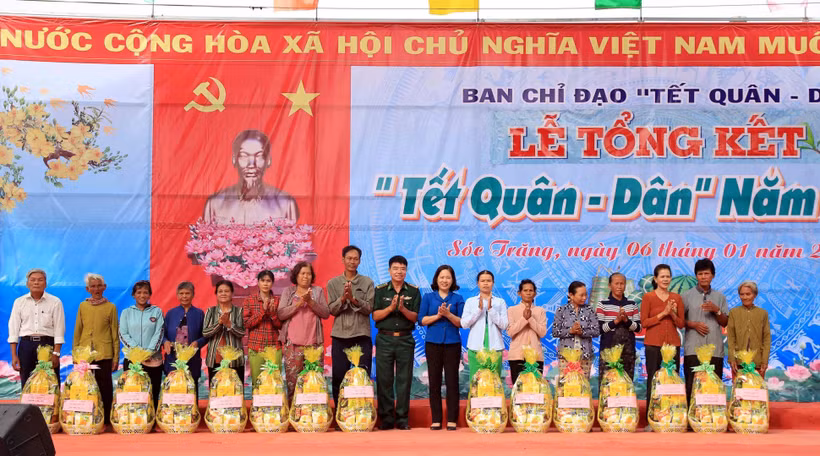 Sóc Trăng chi hơn 9,6 tỷ đồng cho các hoạt động Tết quân - dân