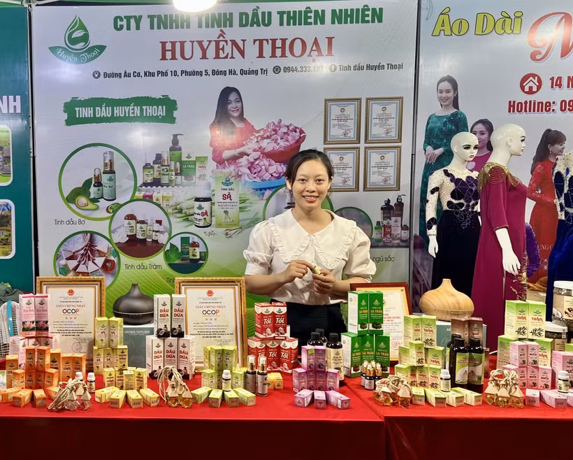 Trưng bày, quảng bá sản phẩm đặc trưng, sản phẩm OCOP tỉnh Quảng Trị
