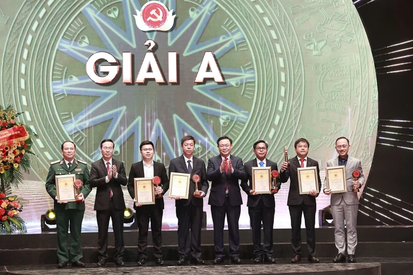Lễ công bố và trao Giải báo chí toàn quốc về xây dựng Đảng lần thứ VII