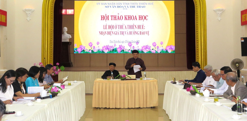 Nhận diện phát huy bản sắc văn hóa Huế