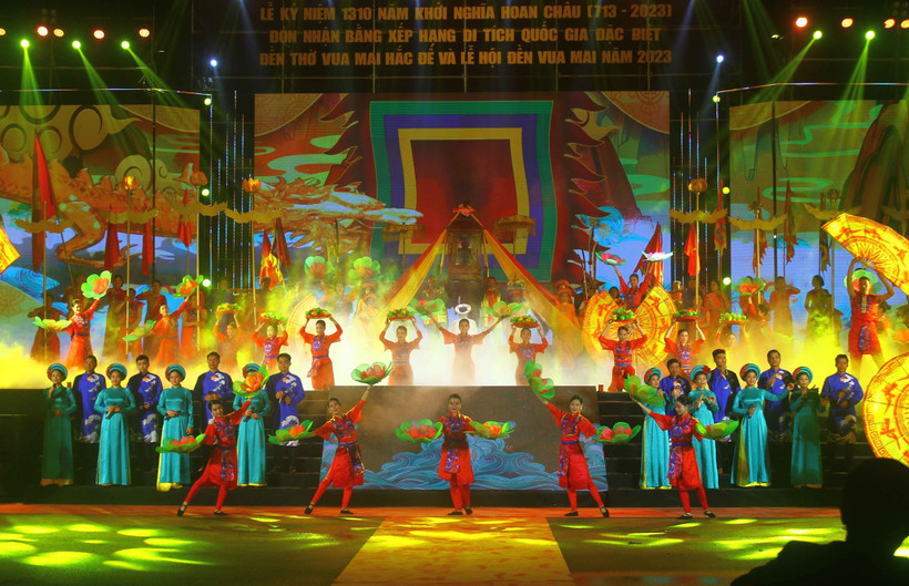 Kỷ niệm 1310 năm khởi nghĩa Hoan Châu và Khai hội Lễ hội Đền Vua Mai năm 2023