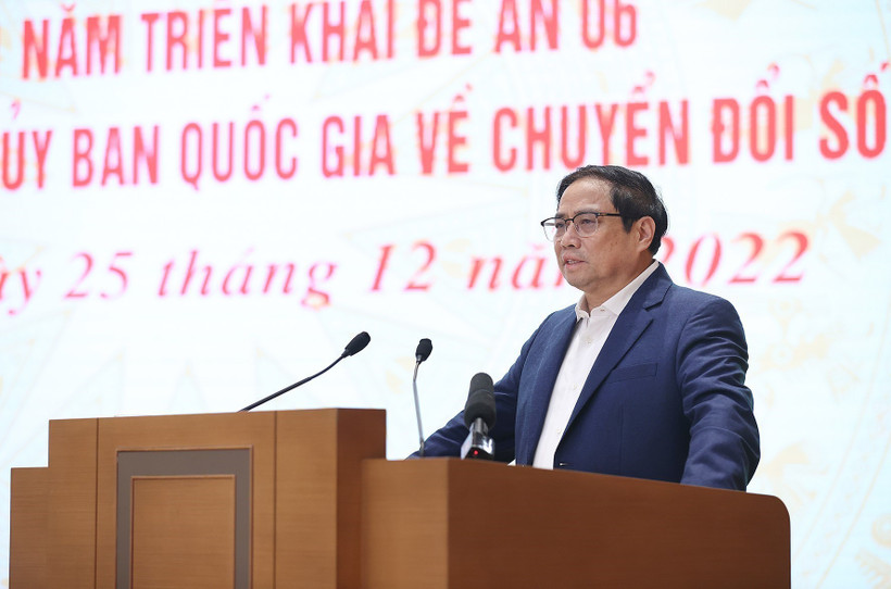 Thủ tướng Phạm Minh Chính chủ trì Hội nghị sơ kết một năm triển khai Đề án 06