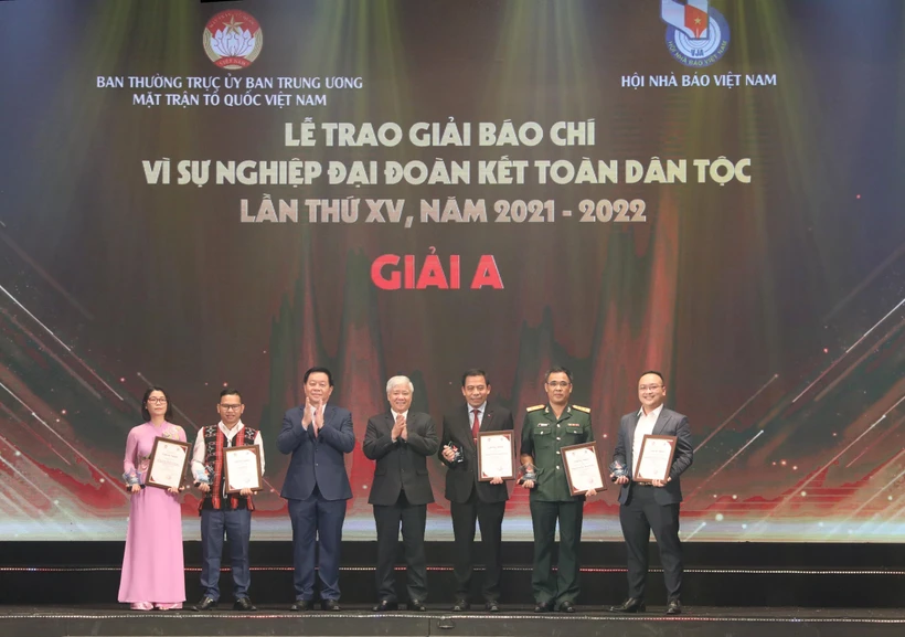 Vinh danh 80 tác phẩm đoạt Giải báo chí "Vì sự nghiệp Đại đoàn kết toàn dân tộc" lần thứ XV