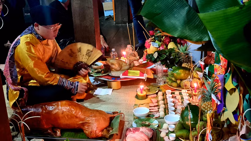 Đặc sắc lễ cầu an, cầu phúc của đồng bào dân tộc Tày