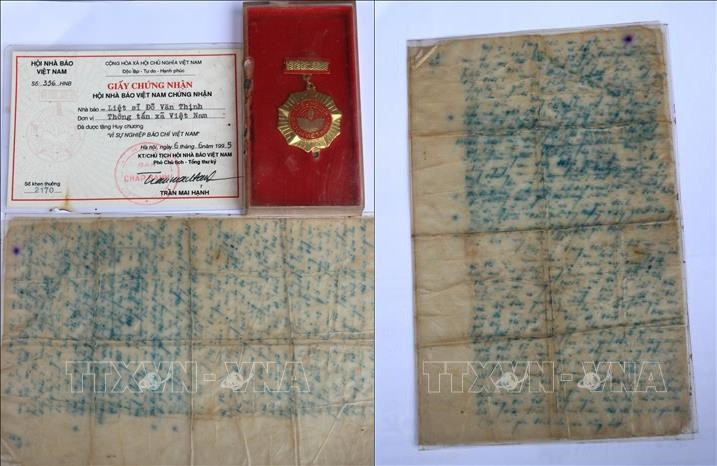 60 năm Thông tấn xã Giải phóng: Bức thư cuối cùng của điện báo viên, liệt sỹ Đỗ Văn Thịnh