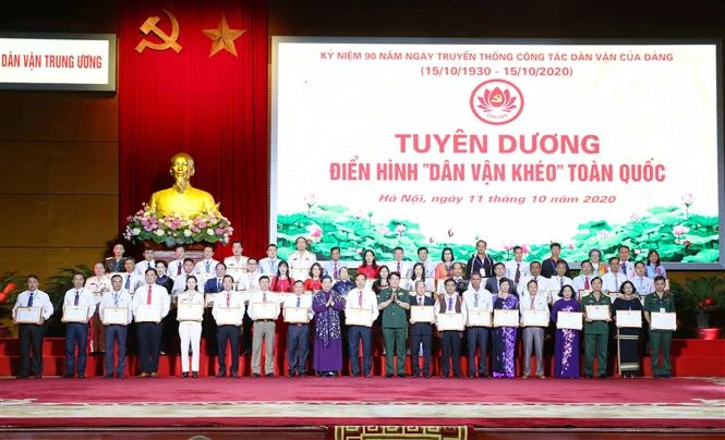 Nhân 90 năm công tác Dân vận (15/10): Công tác dân vận góp phần củng cố khối đại đoàn kết toàn dân tộc, tăng cường mối quan hệ mật thiết giữa Đảng, Nhà nước với nhân dân
