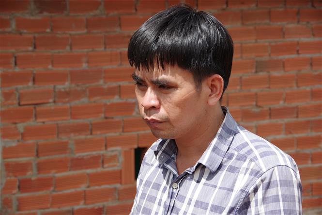 Đối tượng Nguyễn Thành Tân. Ảnh: Lê Đức Hoảnh - TTXVN
