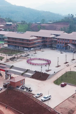 Xây trường nơi biên giới: Gieo nền tri thức, giữ vững phên dậu Tổ quốc