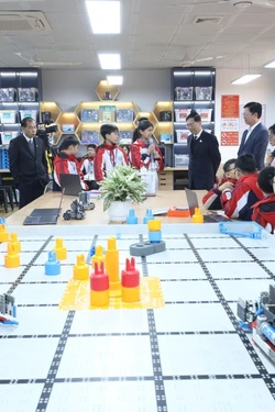 Tạo không gian sáng tạo cho học sinh miền núi