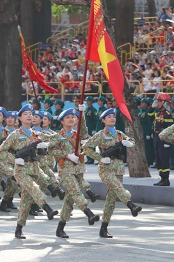 Tổng duyệt diễu binh, diễu hành kỷ niệm 50 năm Giải phóng miền Nam, thống nhất đất nước