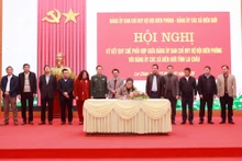 Tăng cường công tác phối hợp, củng cố quốc phòng, an ninh khu vực biên giới