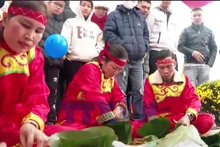 Tết sẻ chia trên vùng quê đất Tổ